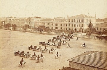 Taksim Topçu Kışlası 1894