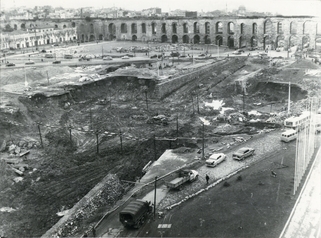 Haşim İşcan Geçidi inşaatı 1964